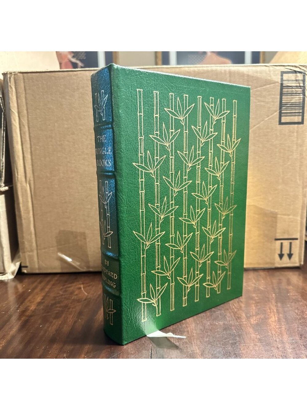 The Jungle Books By Rudyard Kipling Leather Bound Easton Press